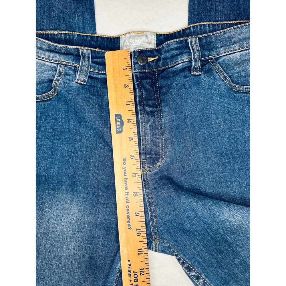Schöffel‎ Denim Jeans Slim Fit Dark Wash Casual Everyday Women's sz 10 - Picture 7 of 10